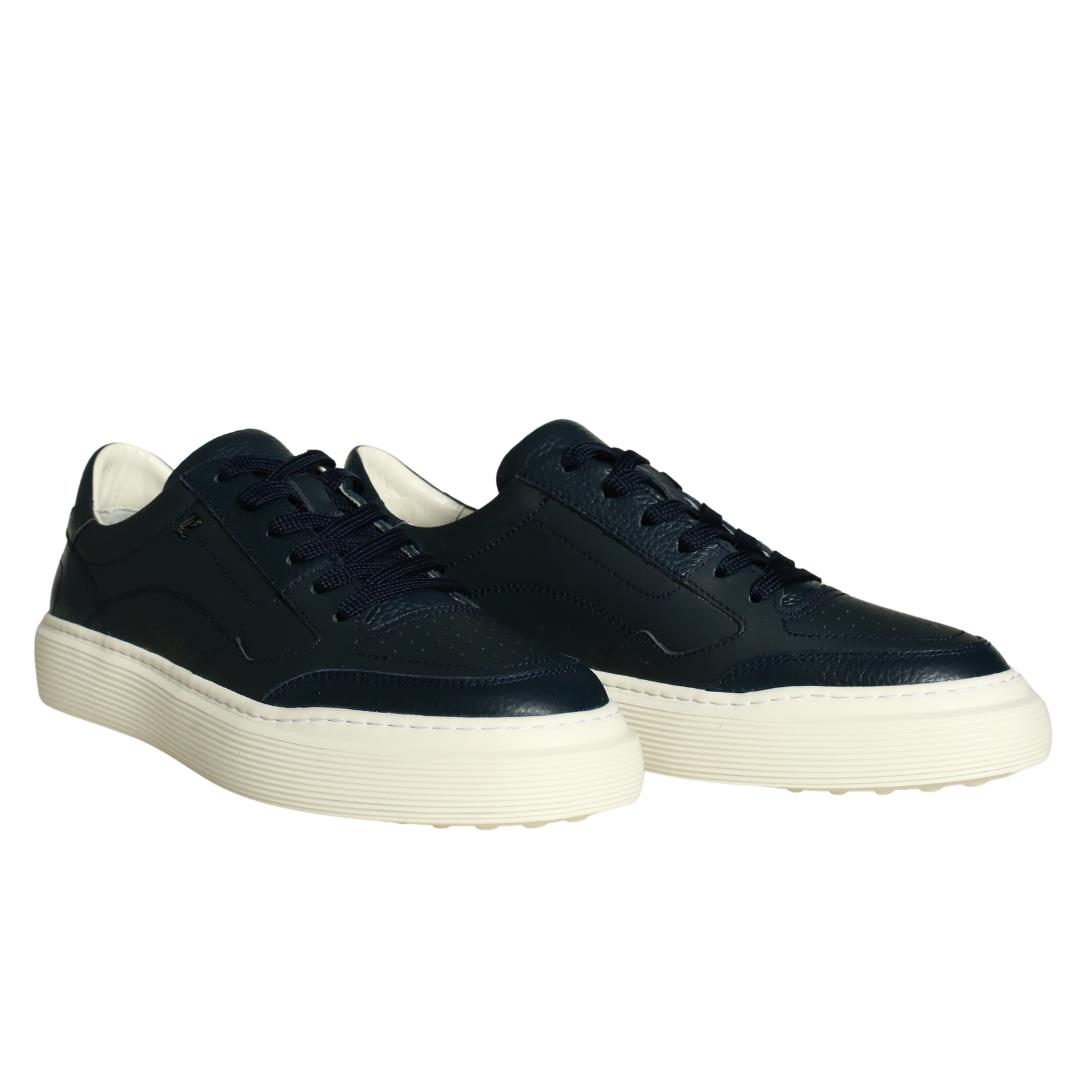 Mavi Deri Erkek Sneaker