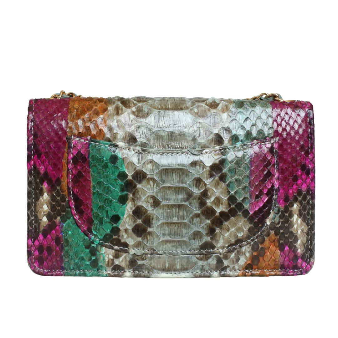 Multi Color Pyhton Kadın Çapraz Askılı Çanta