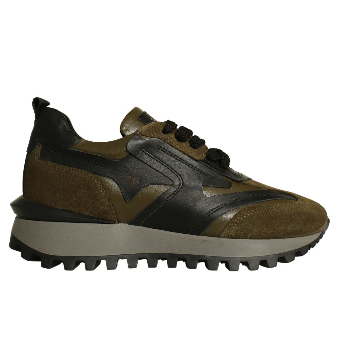 Multi Haki Kadın Sneaker