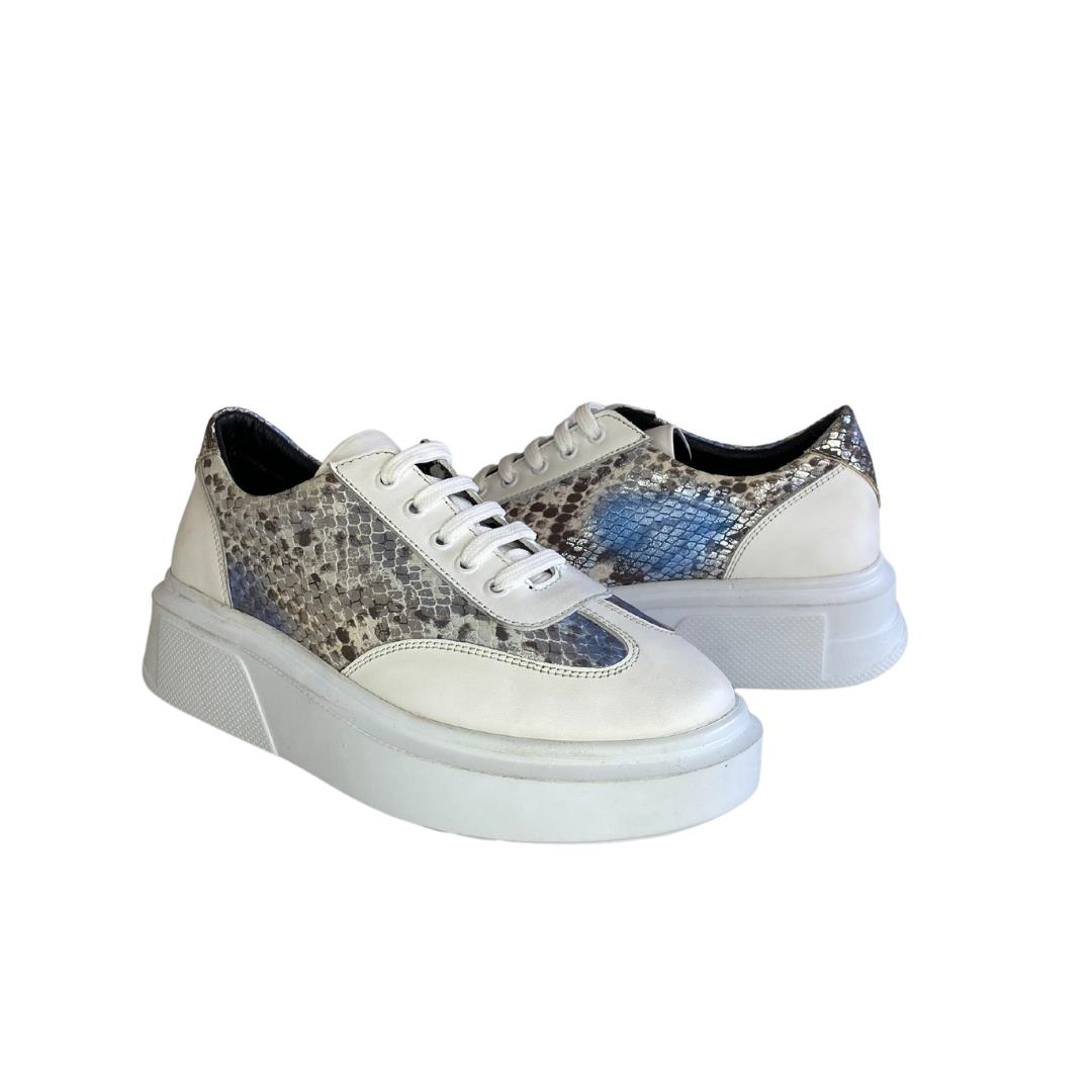 Multi Mavi Kadın Sneaker Ayakkabı