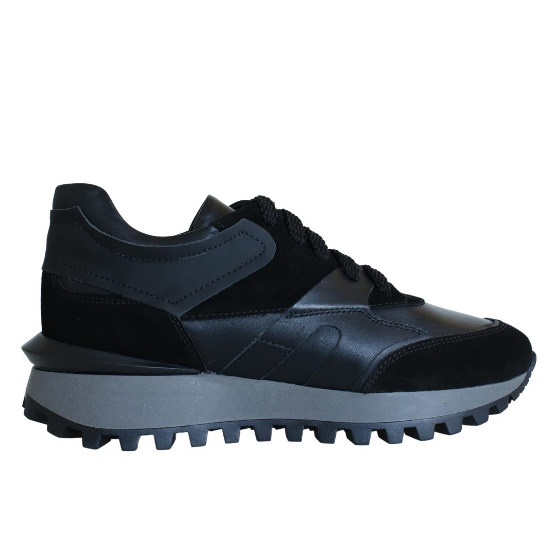 Multi Siyah Kadın Bağcıklı Sneaker