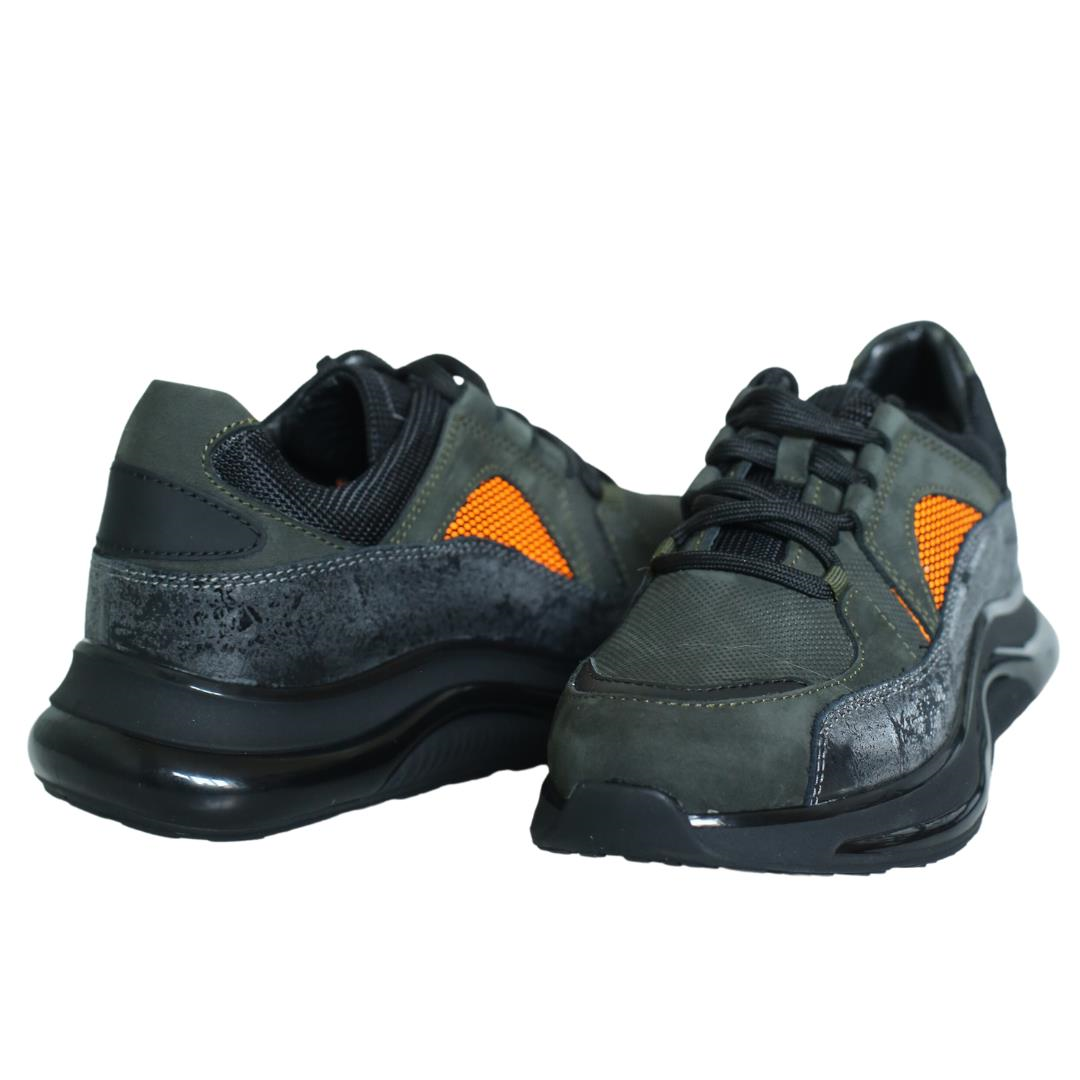 Multi Yeşil Deri Erkek Sneaker