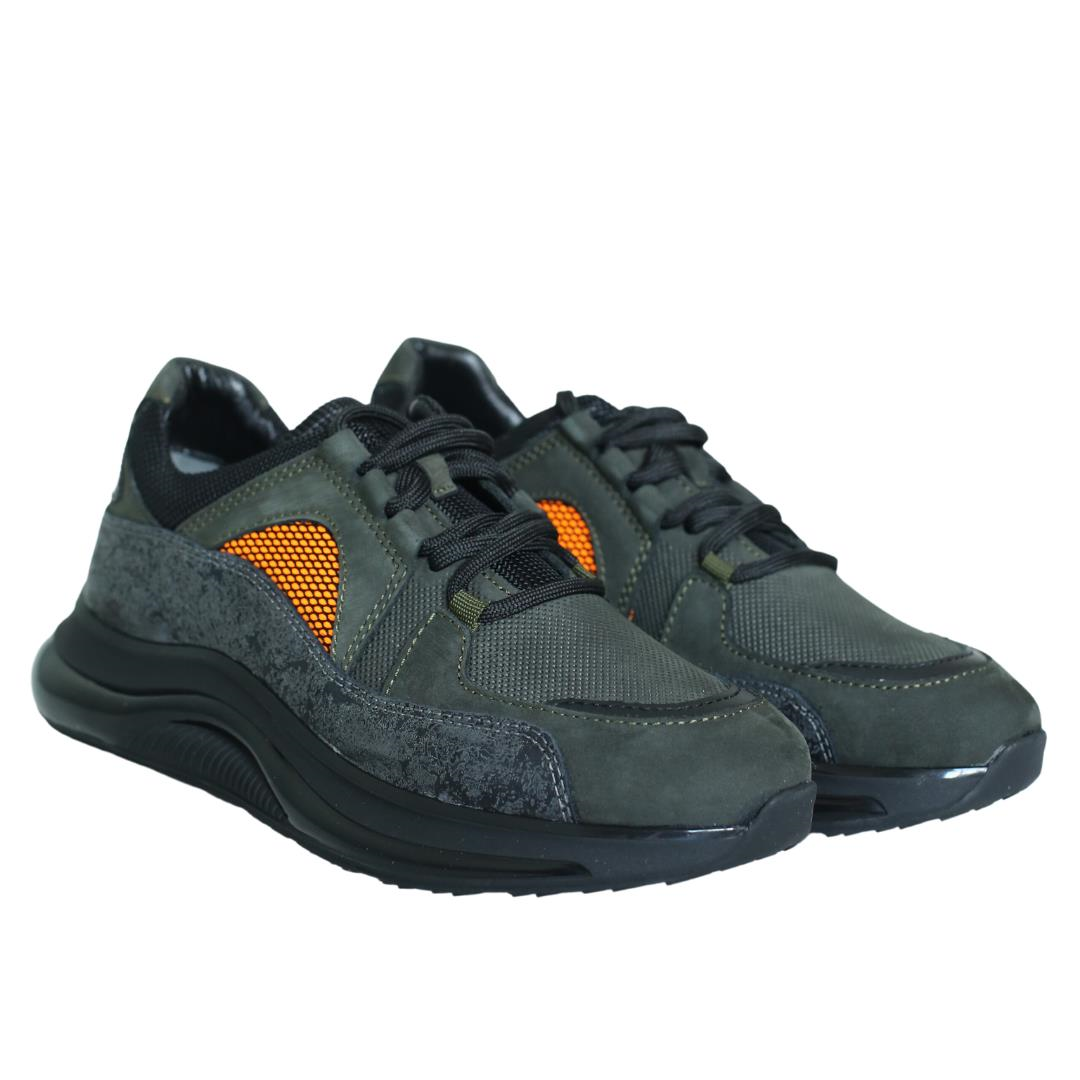 Multi Yeşil Deri Erkek Sneaker