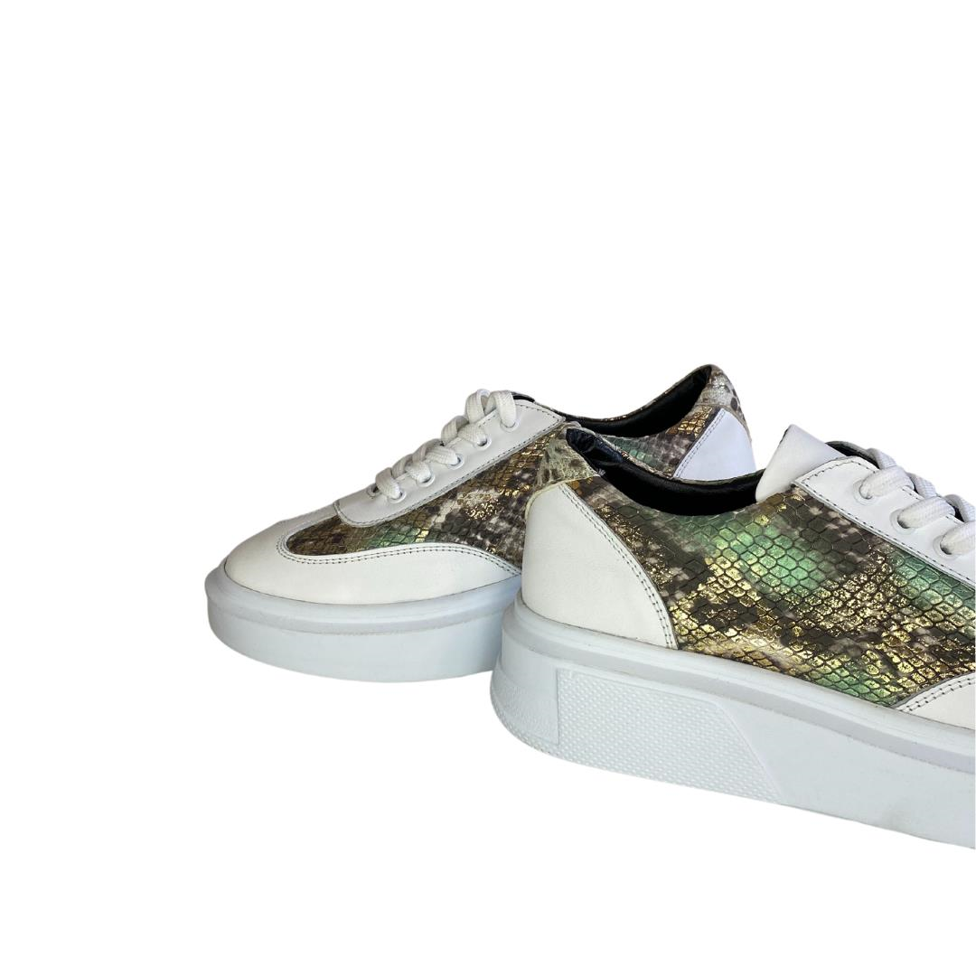 Multi Yeşil Kadın Sneaker Ayakkabı