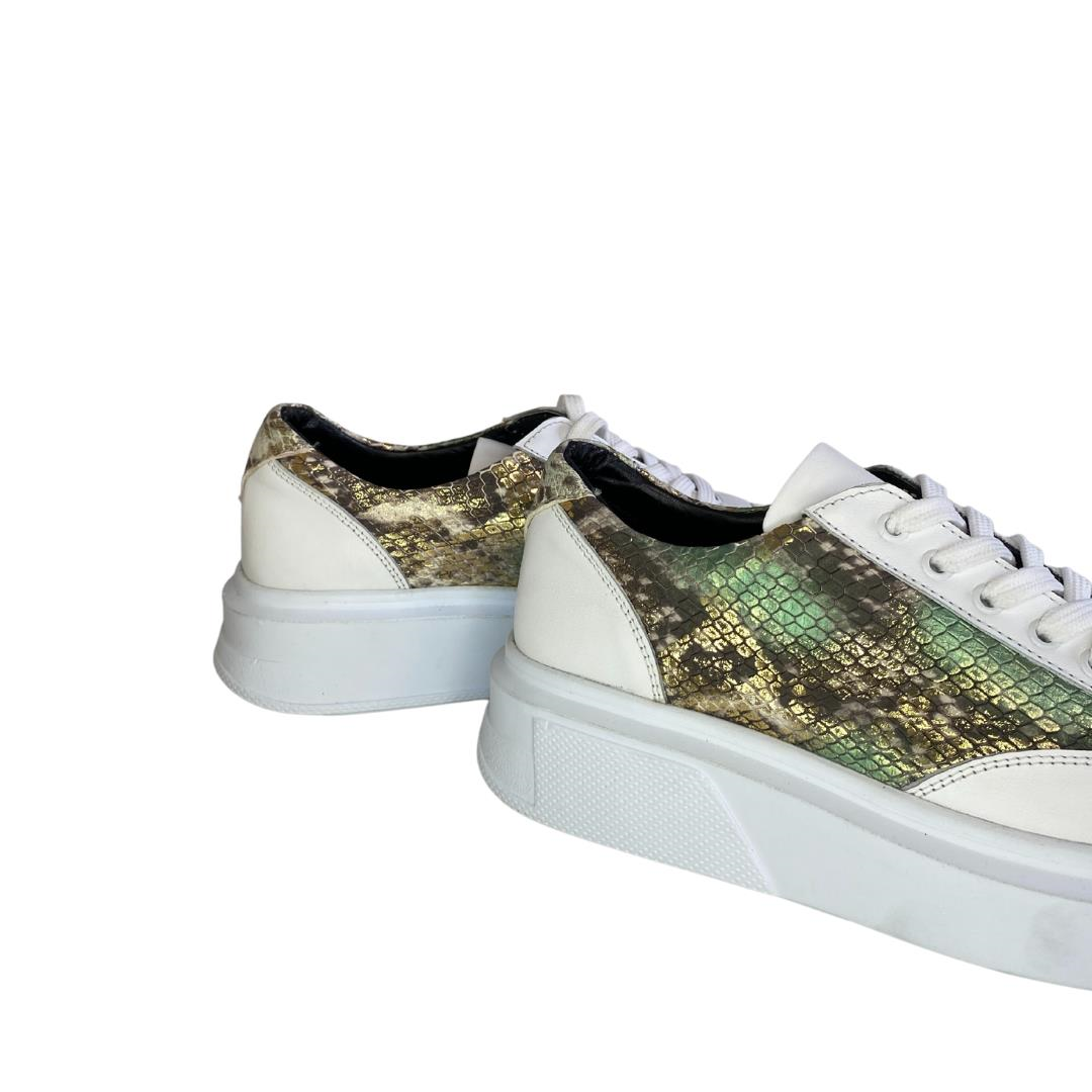 Multi Yeşil Kadın Sneaker Ayakkabı