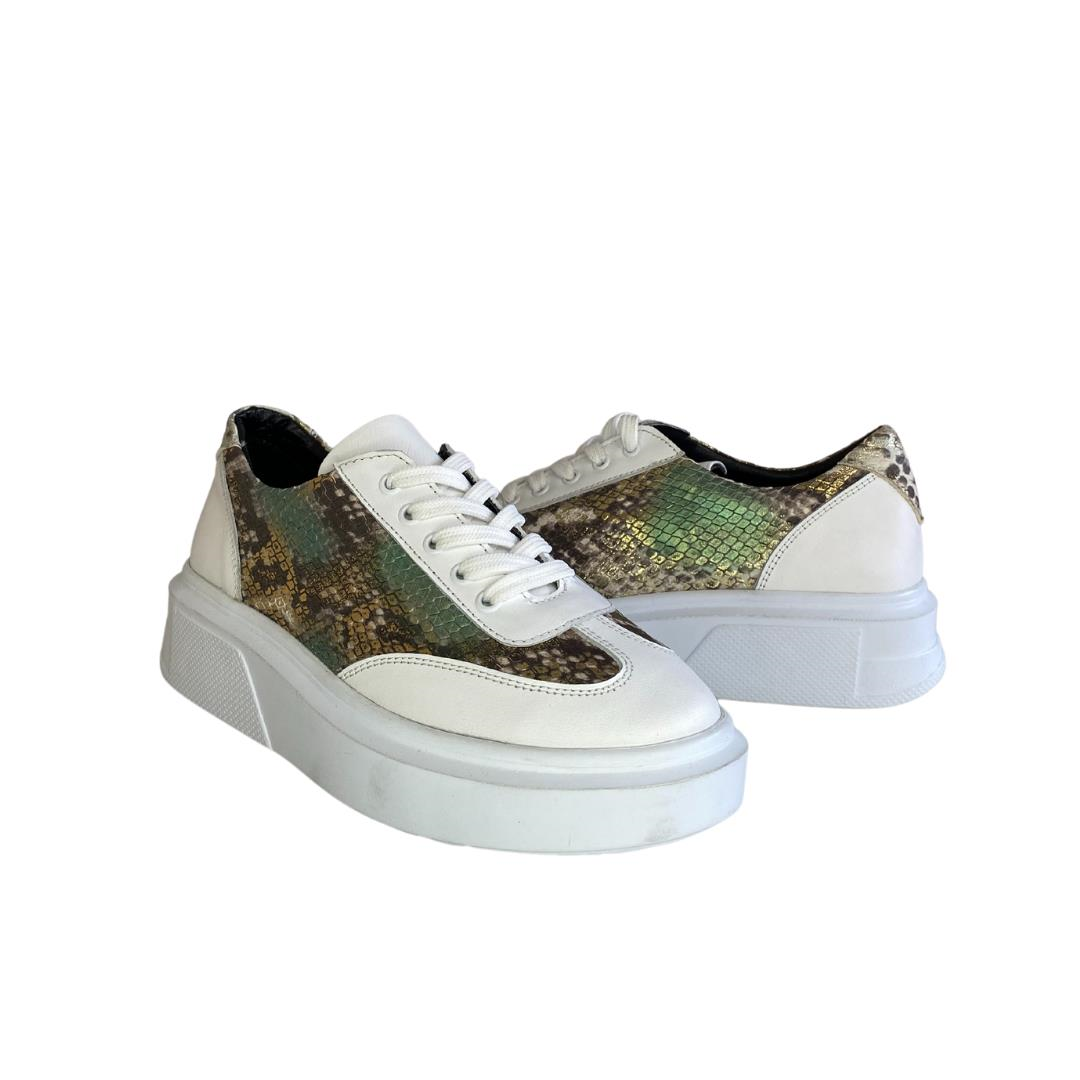 Multi Yeşil Kadın Sneaker Ayakkabı
