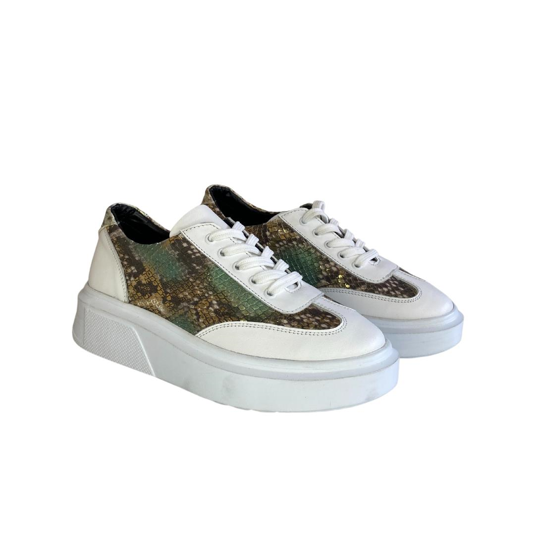 Multi Yeşil Kadın Sneaker Ayakkabı