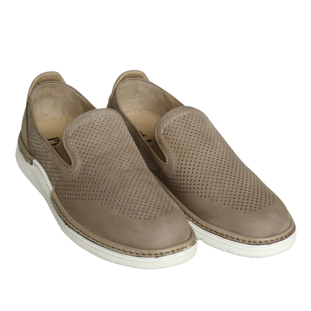 Nubuk Vizon Deri Erkek Loafer