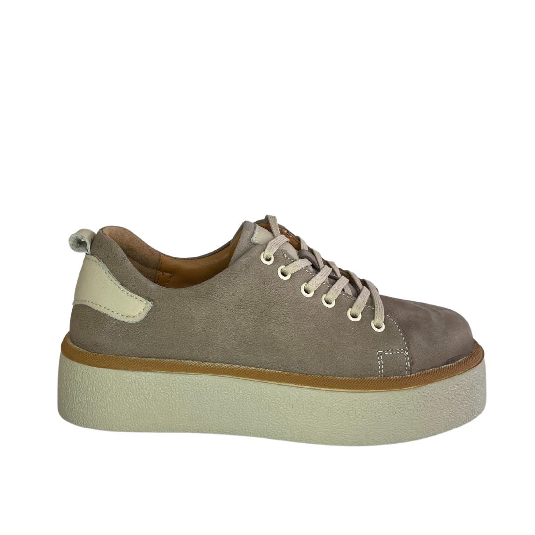 Nubuk Vizon Kadın Sneaker