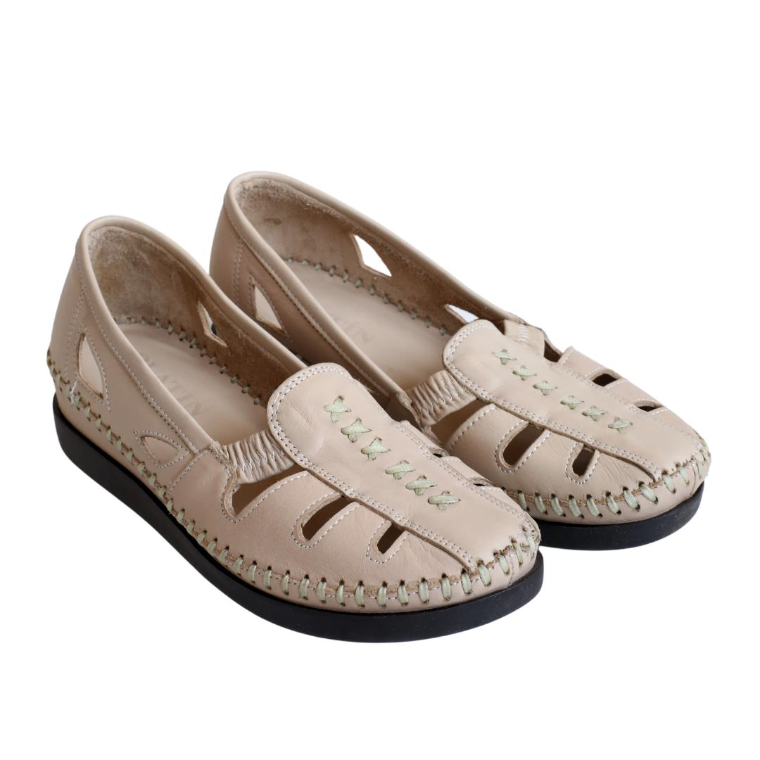 Nude Kadın Dolgu Topuk Ayakkabı