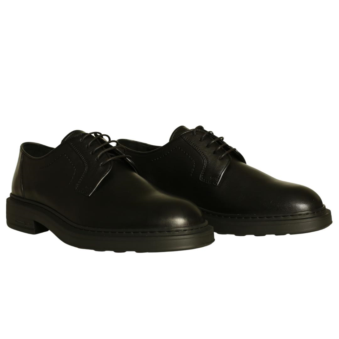 Siyah Deri Erkek Klasik Ayakkabı