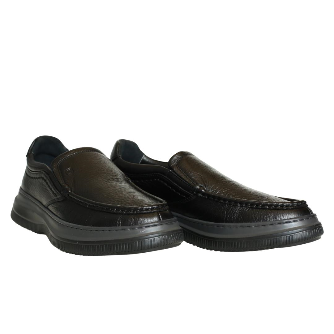 Siyah Deri Erkek Loafer