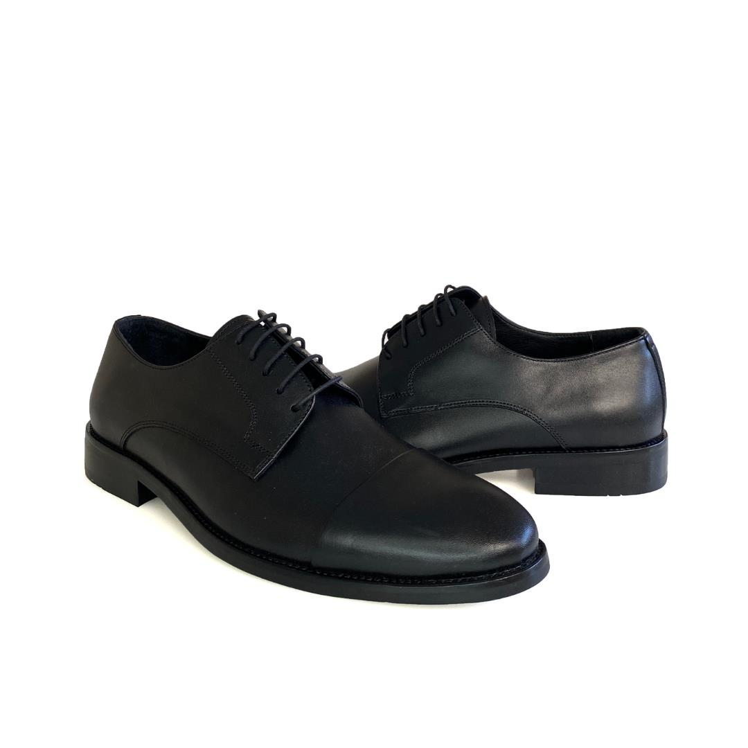 Siyah Erkek Bağcıklı Klasik Ayakkabı