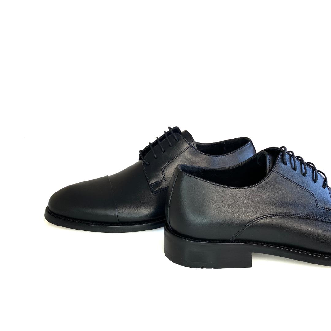 Siyah Erkek Bağcıklı Klasik Ayakkabı
