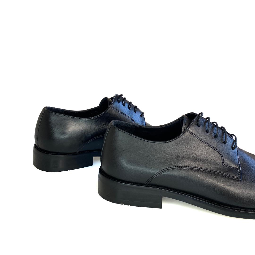 Siyah Erkek Bağcıklı Klasik Ayakkabı