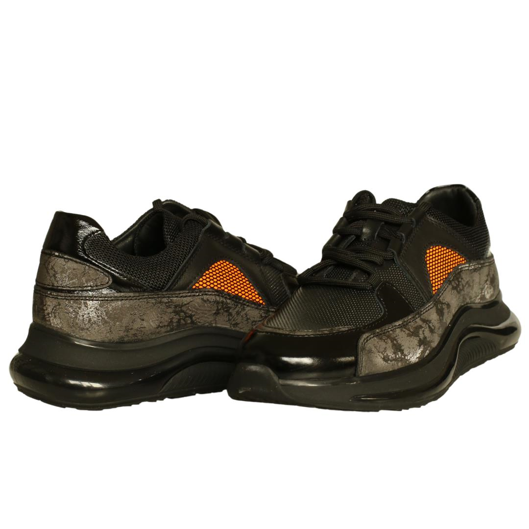 Siyah Erkek Bağcıklı Sneaker