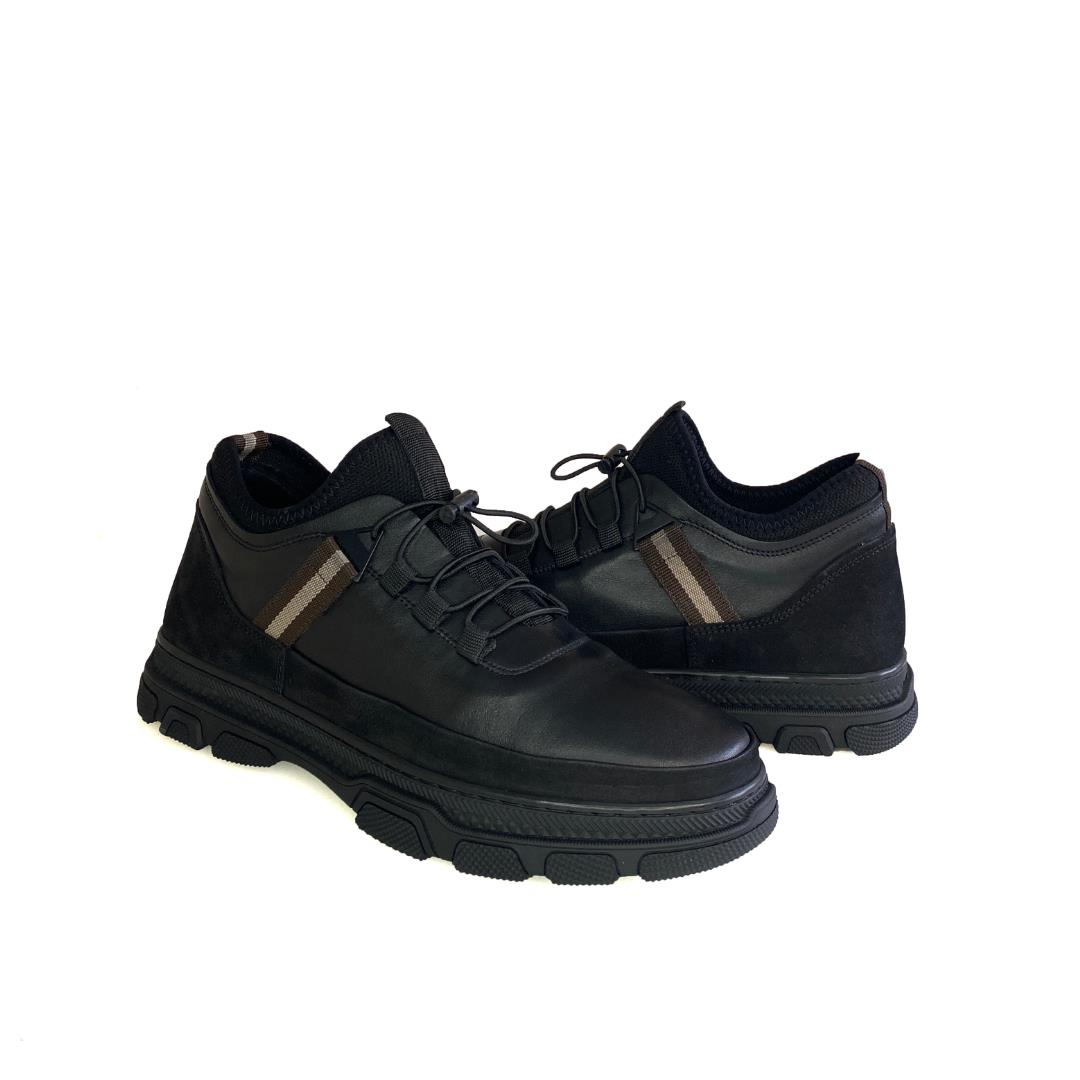 Siyah Erkek Sneaker Ayakkabı
