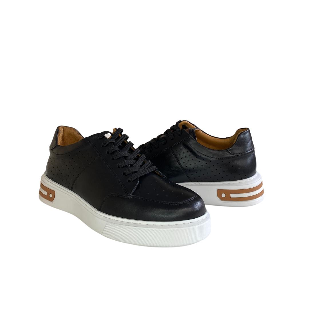 Siyah Erkek Sneaker Spor Ayakkabı