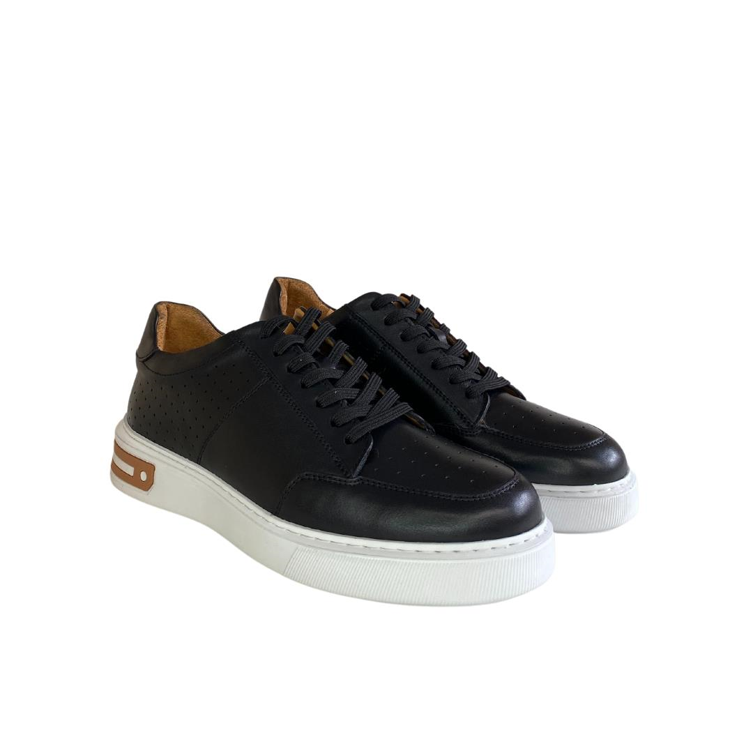 Siyah Erkek Sneaker Spor Ayakkabı