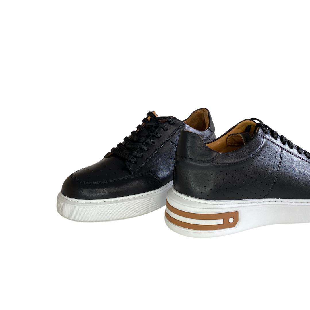 Siyah Erkek Sneaker Spor Ayakkabı
