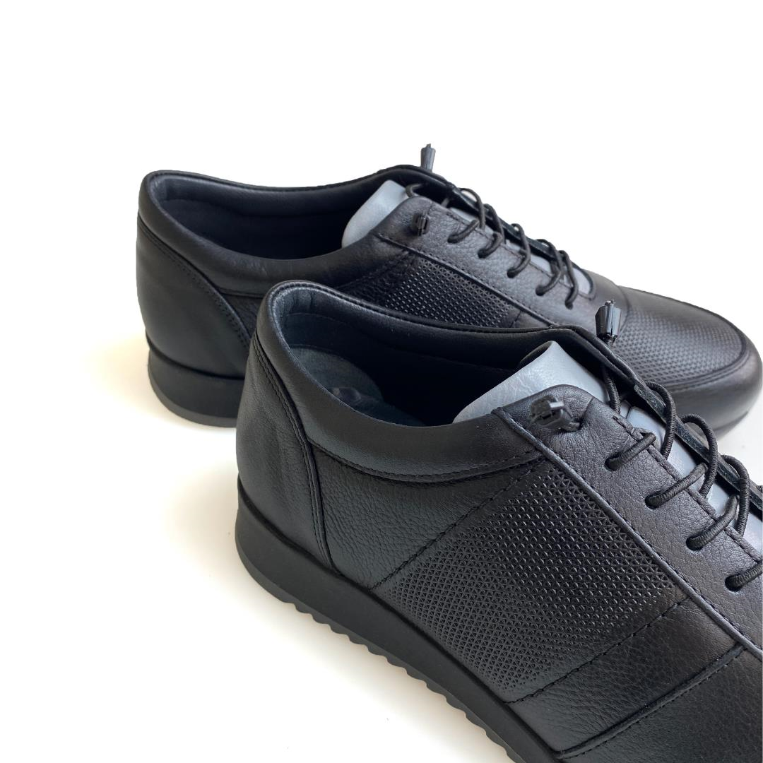 Siyah Gri Erkek Sneaker Spor Ayakkabı