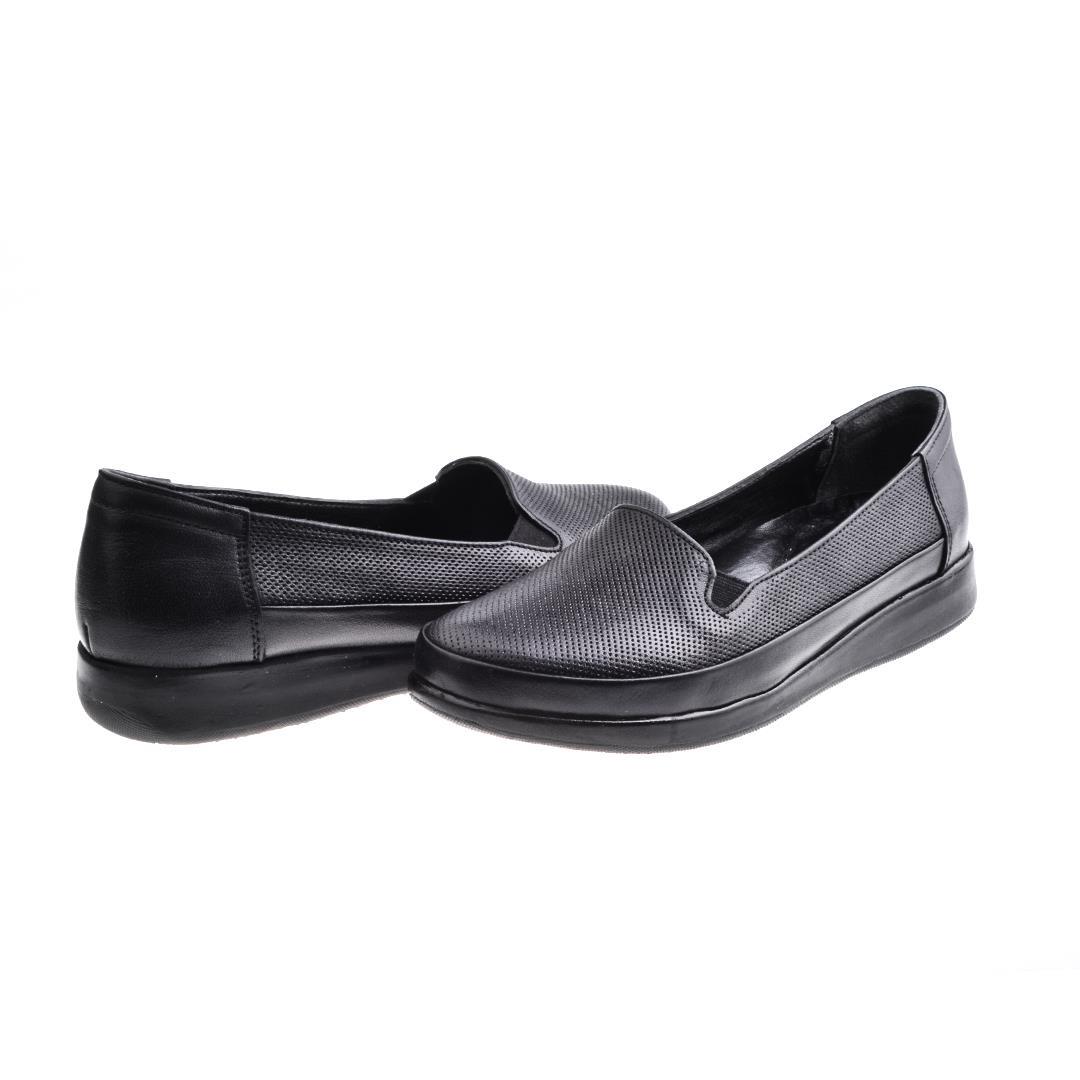 Siyah Kadın Loafer Ayakkabı