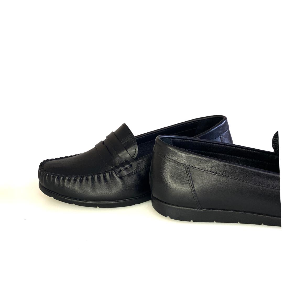 Siyah Kadın Loafer Ayakkabı
