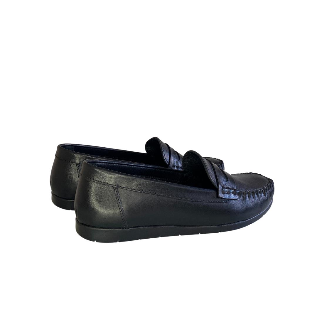 Siyah Kadın Loafer Ayakkabı