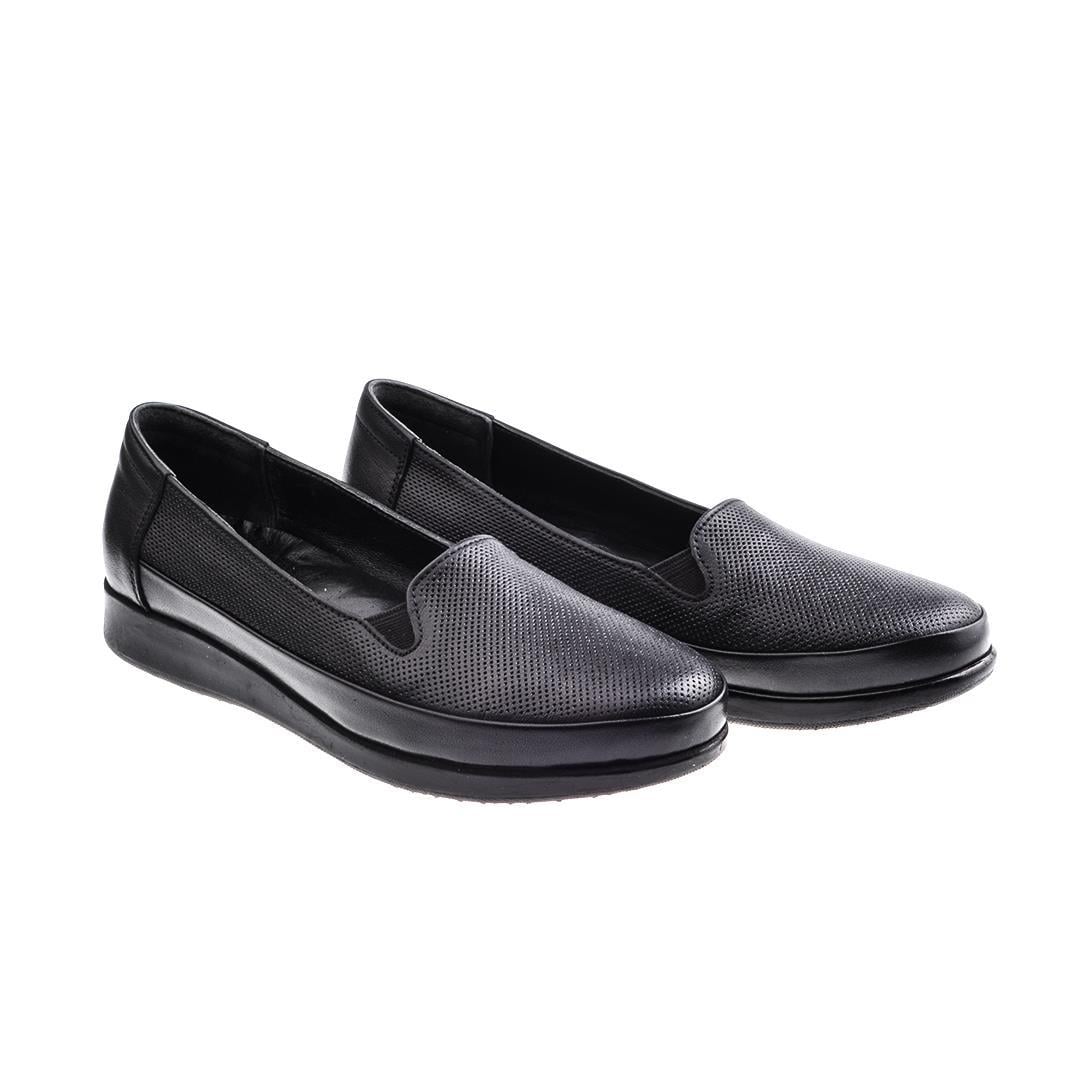 Siyah Kadın Loafer Ayakkabı