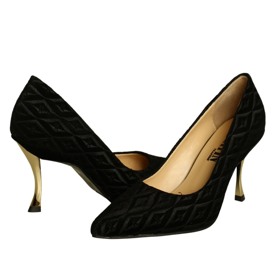 Siyah Kadın Stiletto