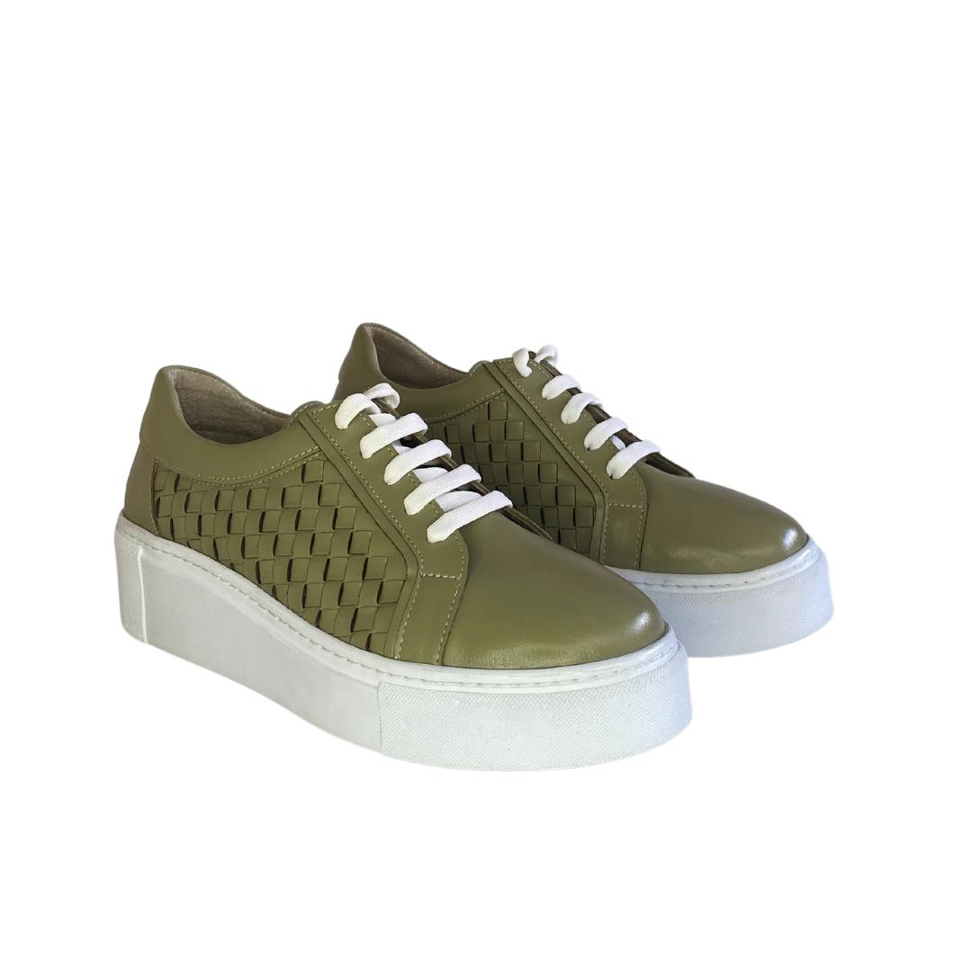 Su Yeşili Kadın Sneaker