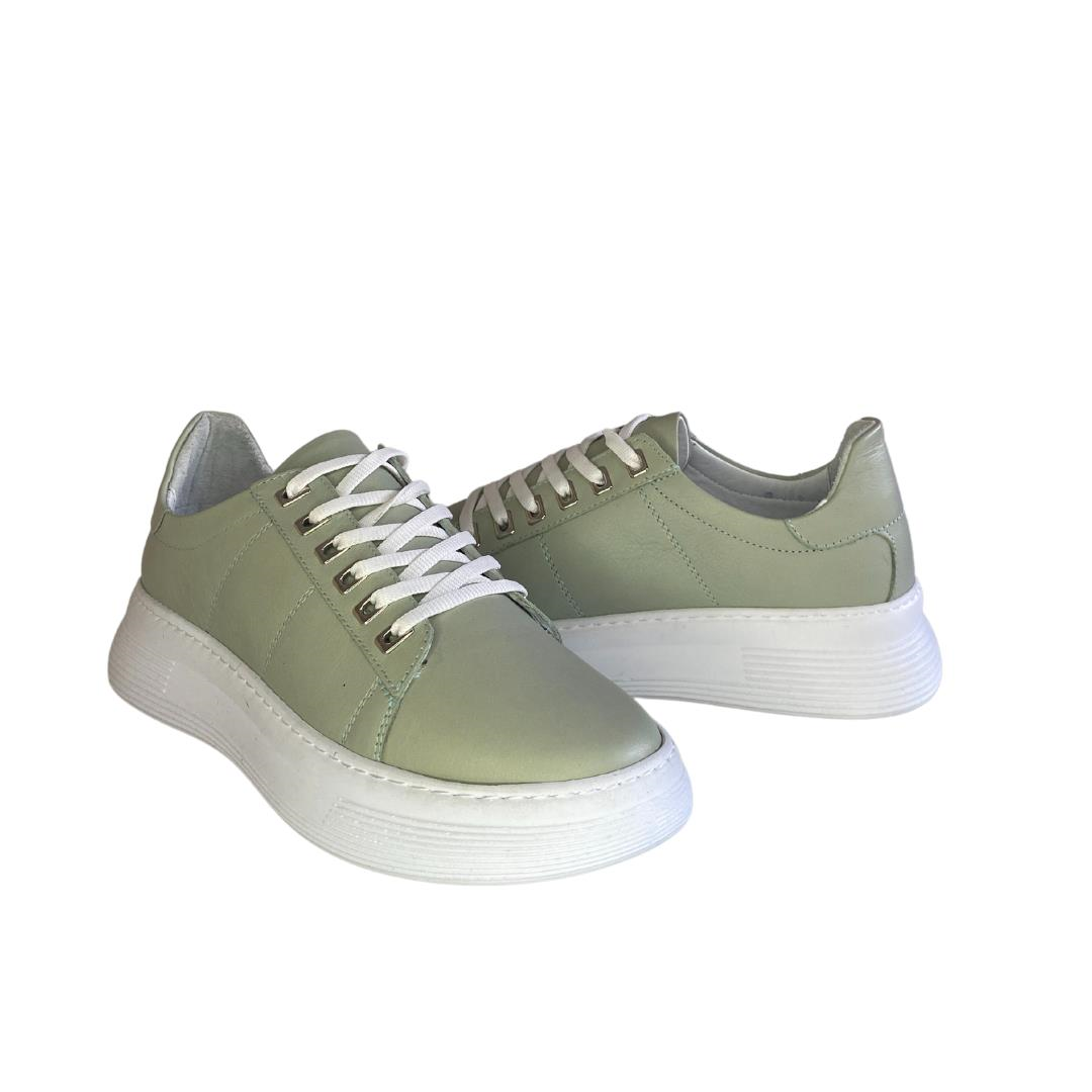 Su Yeşili Kadın Sneaker