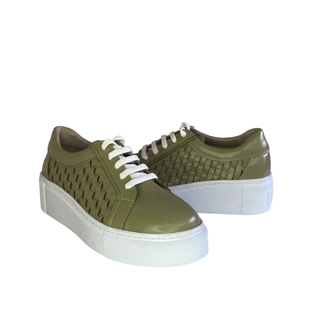 Su Yeşili Kadın Sneaker