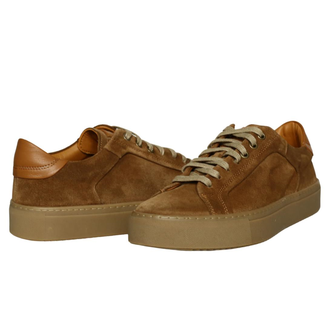 Süet Camel Erkek Bağcıklı Sneaker