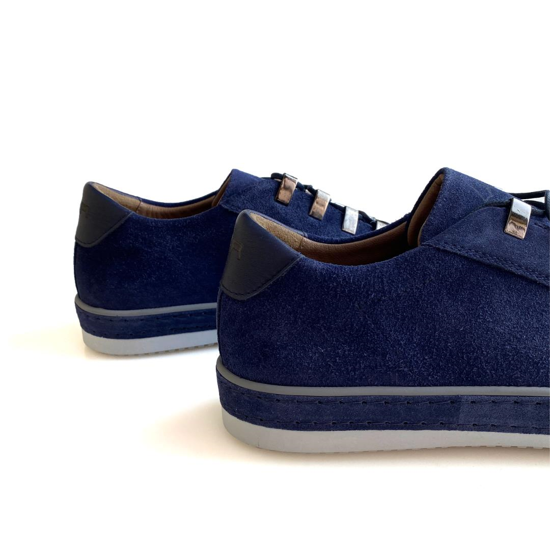 Süet Lacivert Erkek Sneaker