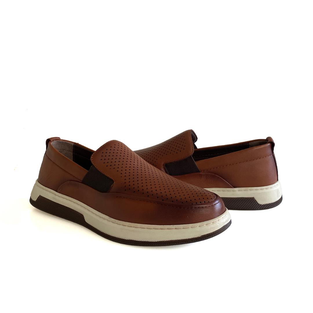 Taba Erkek Loafer Ayakkabı