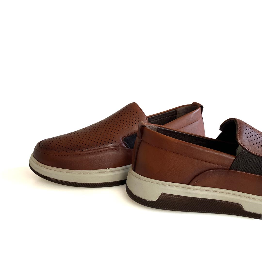 Taba Erkek Loafer Ayakkabı