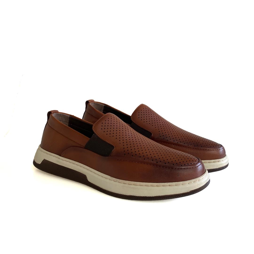 Taba Erkek Loafer Ayakkabı