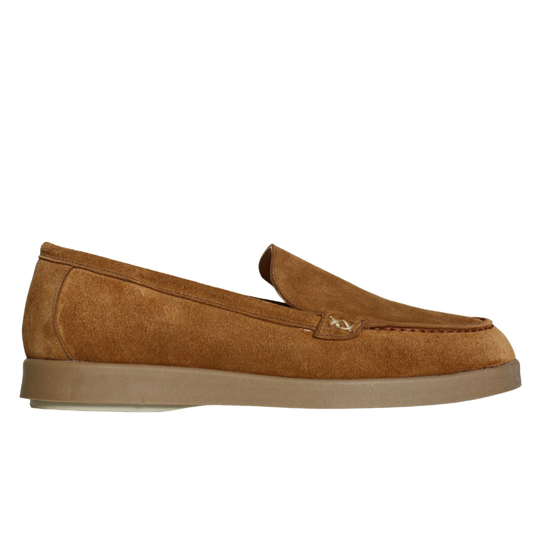 Taba Süet Kadın Loafer