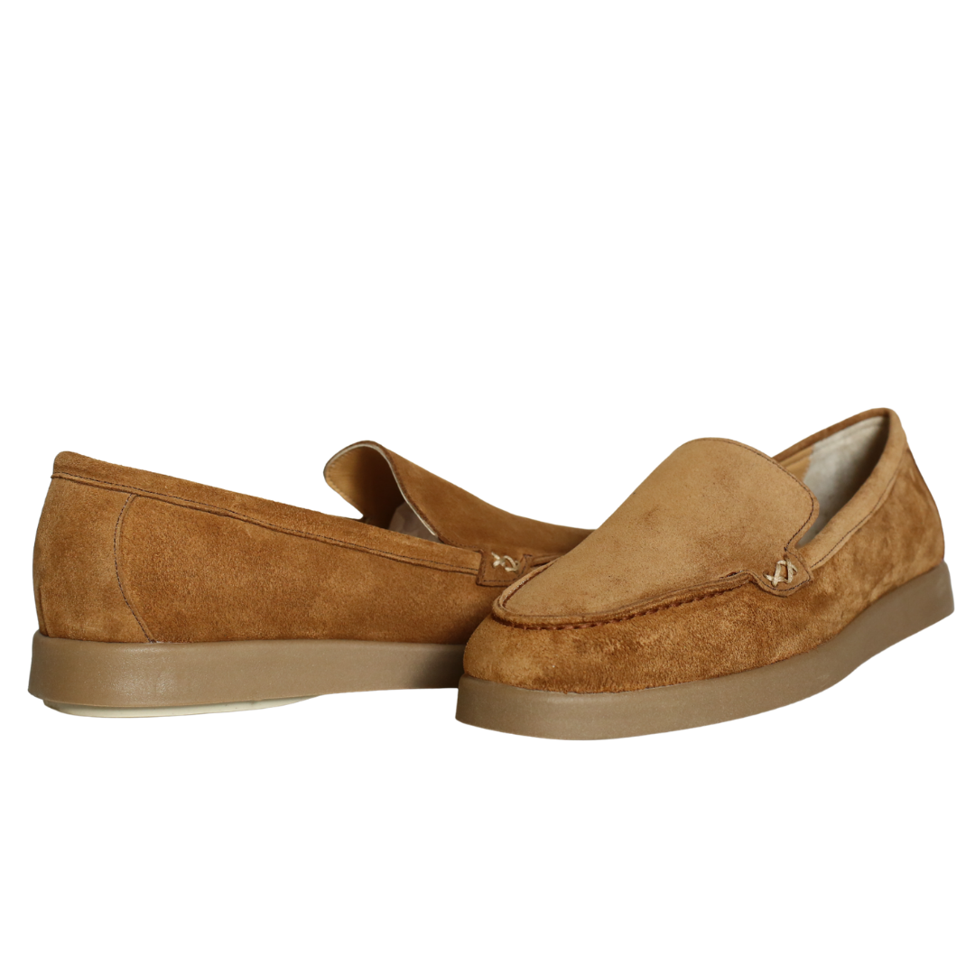 Taba Süet Kadın Loafer