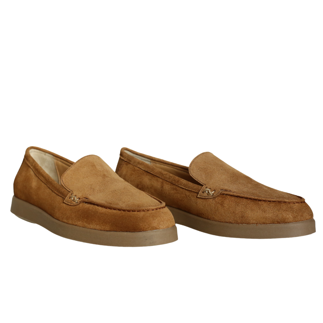 Taba Süet Kadın Loafer