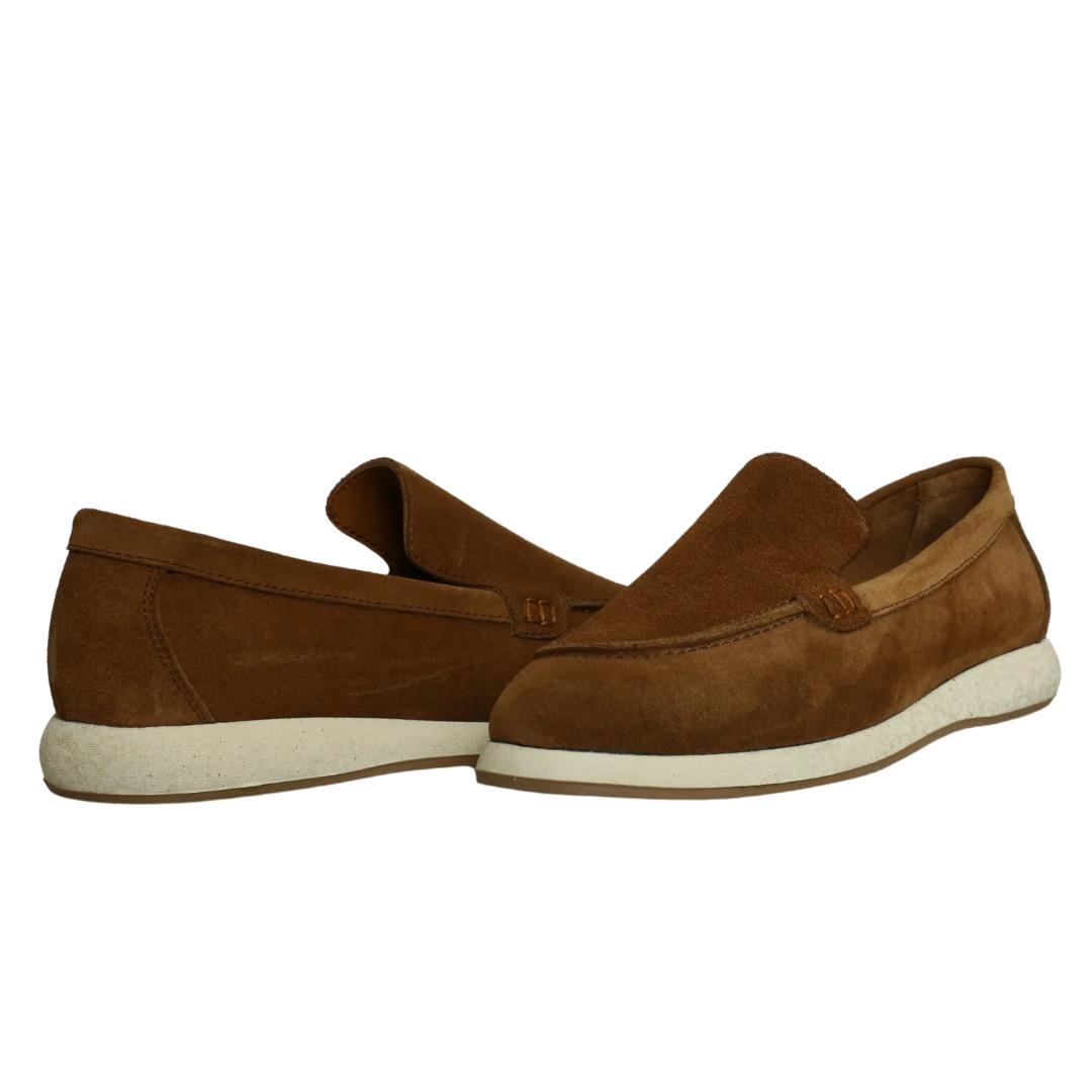 Taba Süet Kadın Loafer