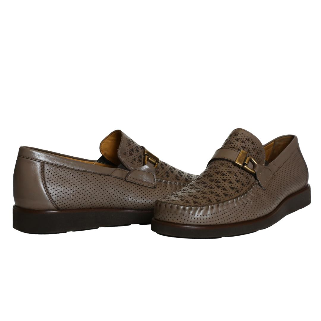 Vizon Deri Erkek Loafer