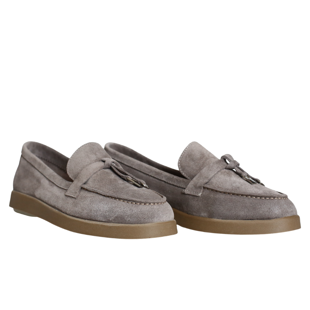 Vizon Süet Kadın Loafer