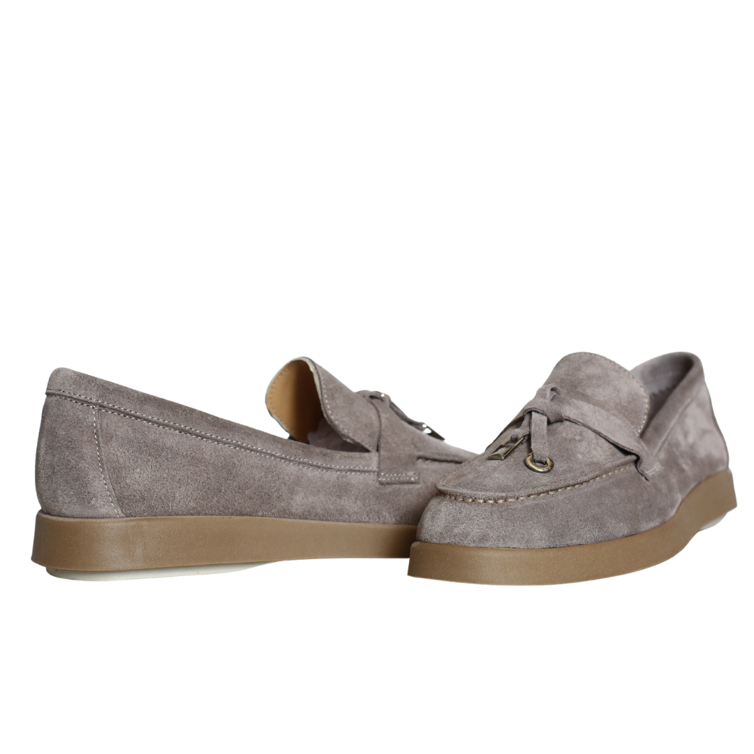 Vizon Süet Kadın Loafer