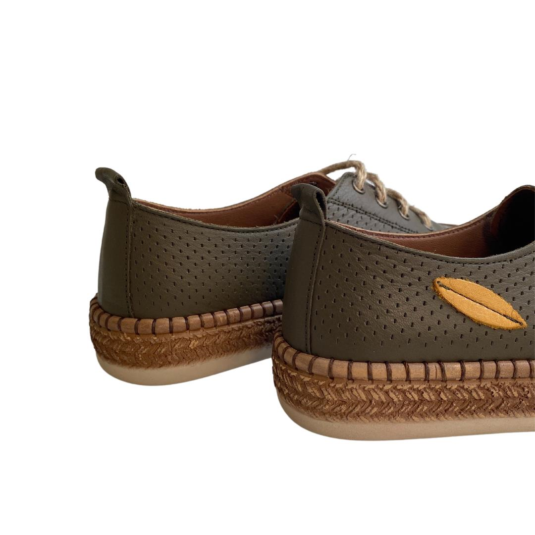Yeşil Kadın Loafer Günlük Ayakkabı