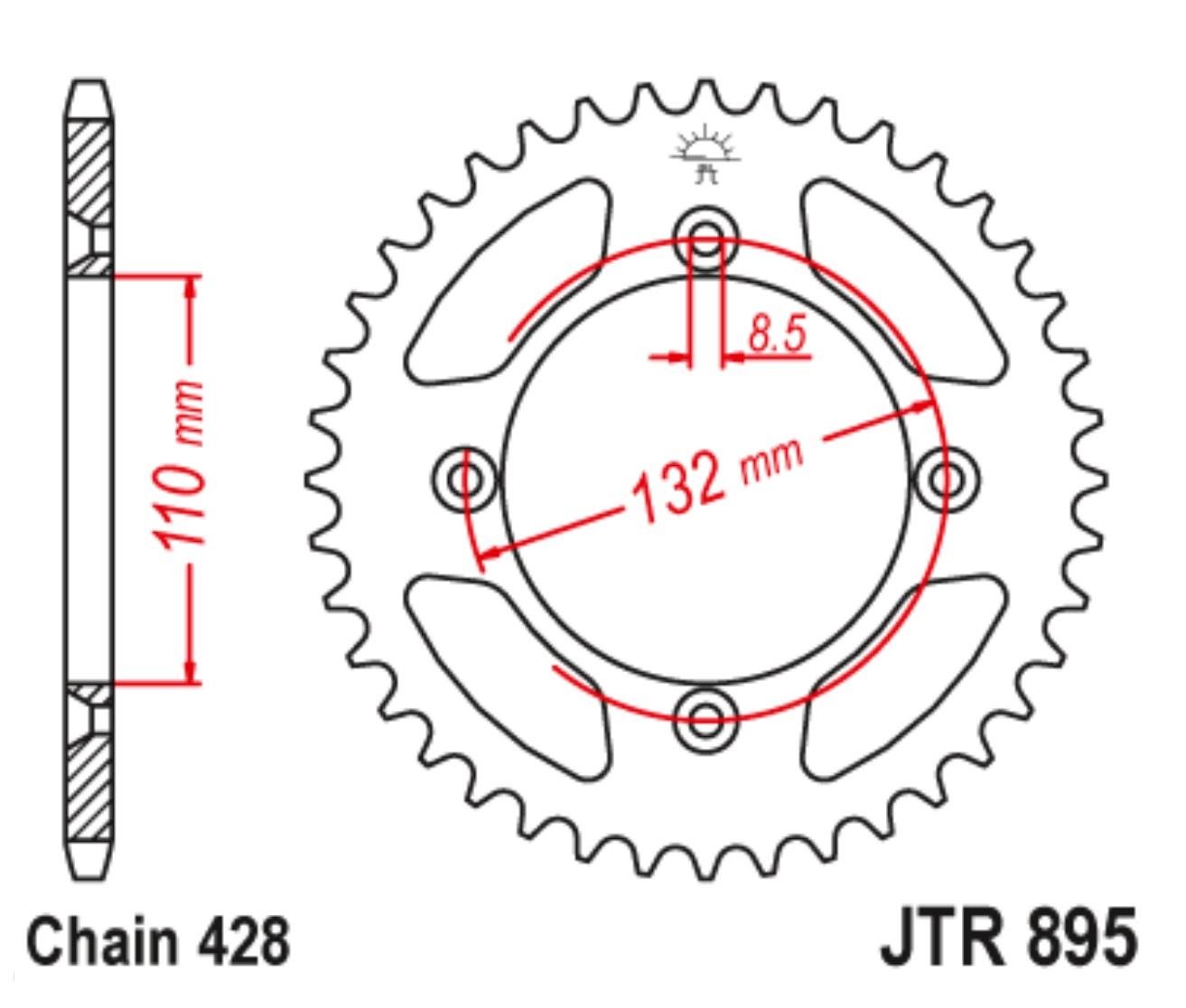 ARKA DİŞLİ / KTM / SX / 85cc / (ORİJİNAL DİŞLİ SAYISI) / 2004-2005-2006-2007-2008-2009-2010-2011-2012-2013-2014-2015-2016-2017-2018-2019-2020-2021-2022-2023