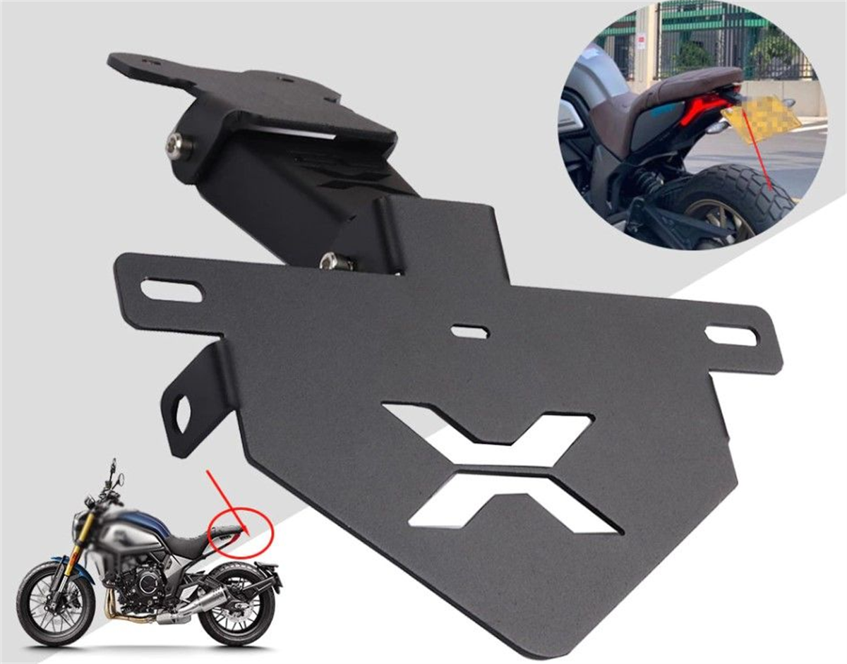 CF Moto CL-X 700 Herigate Katlanır Plakalık Braketi