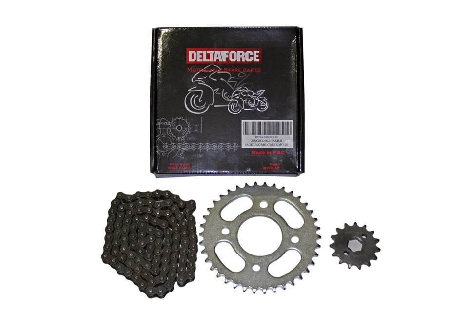 Deltaforce Zincir Dişli Takımı 125 AGK