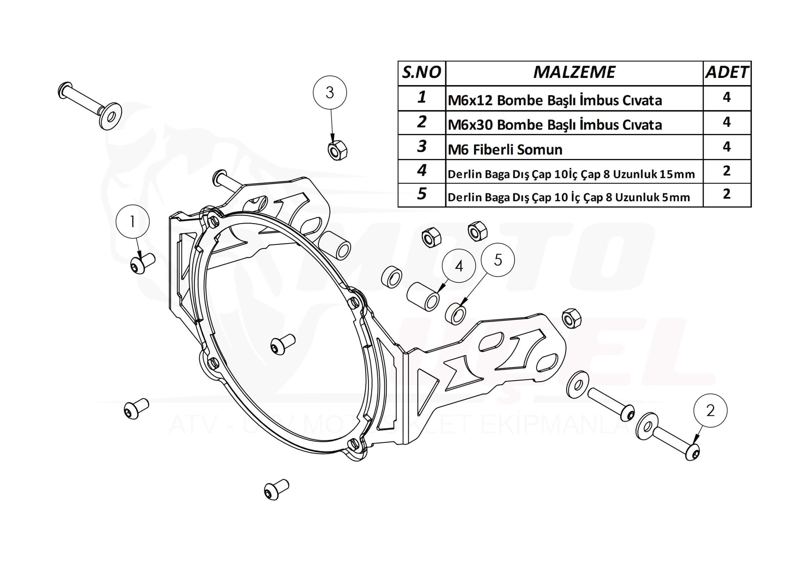 Hero X Pulse Far Koruma Pleksi